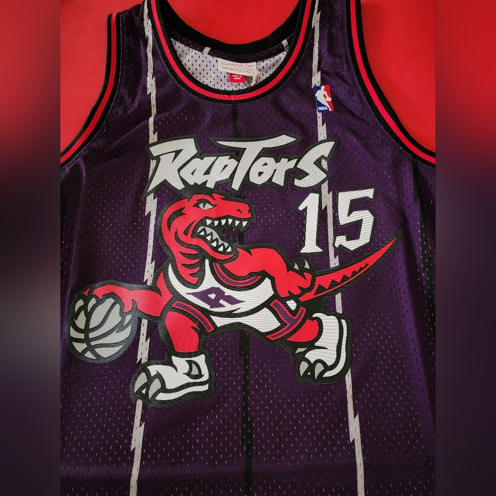Mitchell And Ness Vince Carter Toronto Raptors NBA Swingman Jersey Size Xl